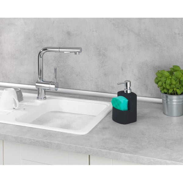 Melns šķidro ziepju dozators Wenko Festival-image-1