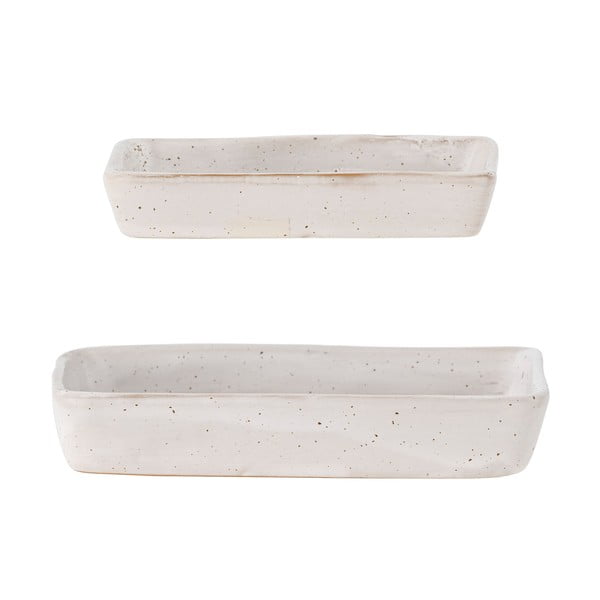 Balti/zili māla vannas istabas organizatori (2 gab.) Aurora – Bloomingville-image-2