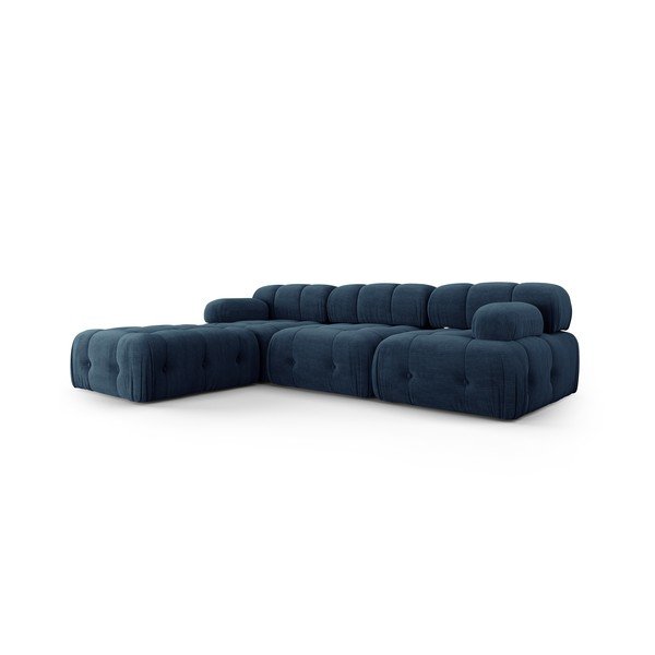 Tumši zils stūra dīvāns Ferento – Cosmopolitan Design-image-2