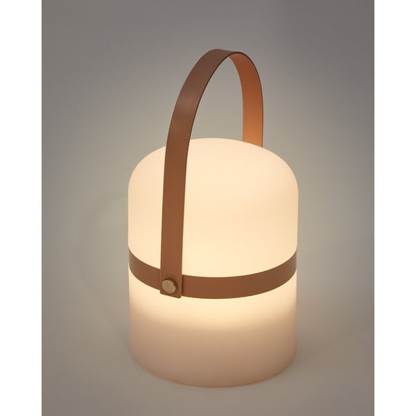 LED pārvietojams āra gaismeklis ar regulējamu spilgtumu ar USB ø 10 cm Ridley – Kave Home-image-1