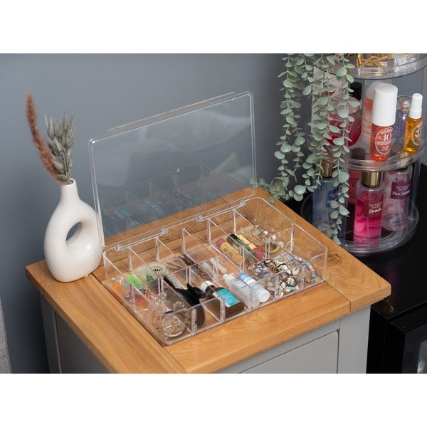 Plastmasas kosmētikas vannas istabas organizators – Addis-image-1