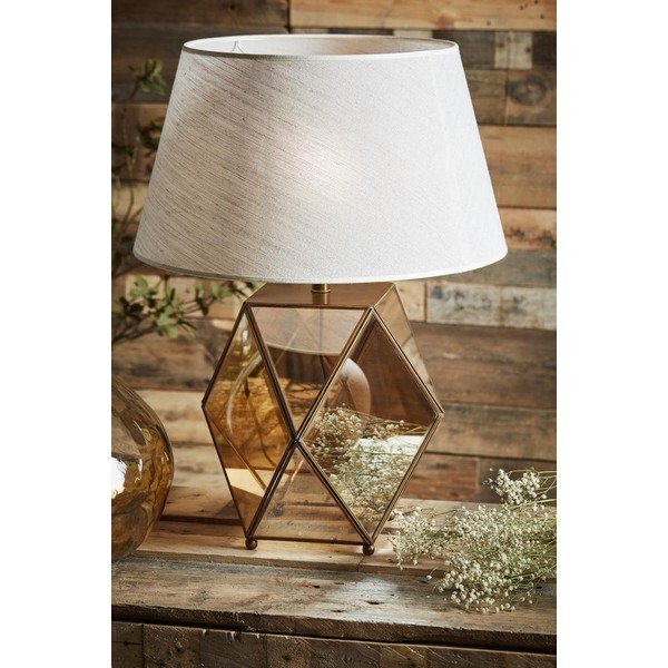 Lampas pamatne brūnā/zelta krāsā 43 cm Eluminea – Côté Table-image-1