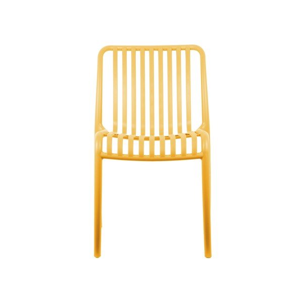 Dzeltens plastmasas pusdienu krēsls Glee – Leitmotiv-image-3