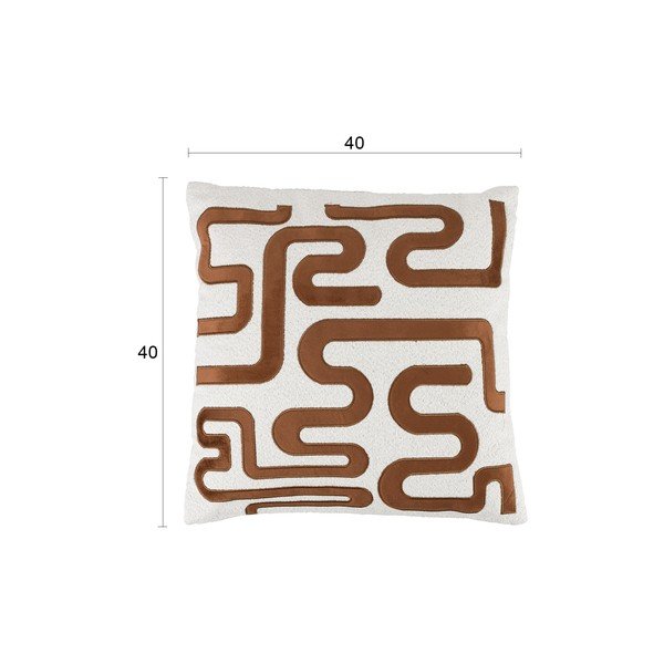 Samta dekoratīvais spilvens 40x40 cm Ayur – White Label