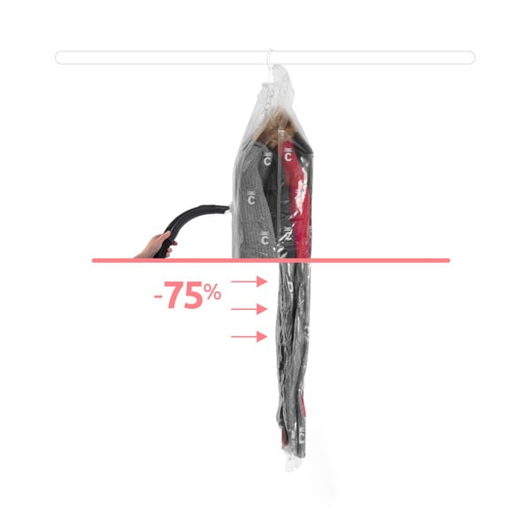 Vakuuma maisi apģērbam (2 gab.) Espace M – Compactor-image-4