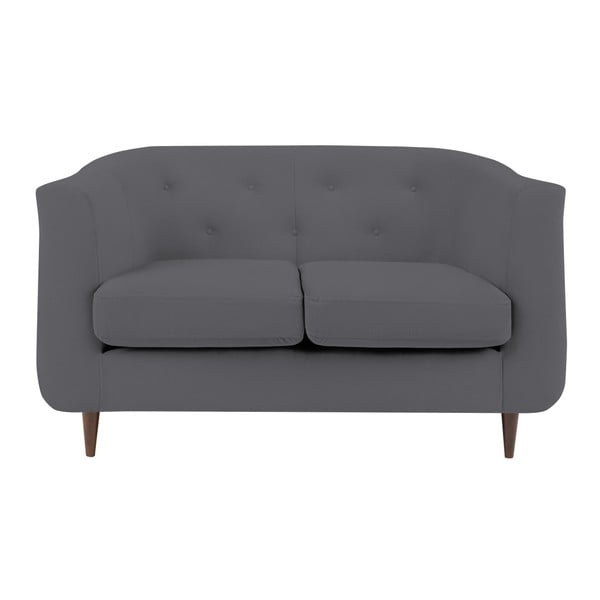 Kooko Home Love pelēks dīvāns, 125 cm