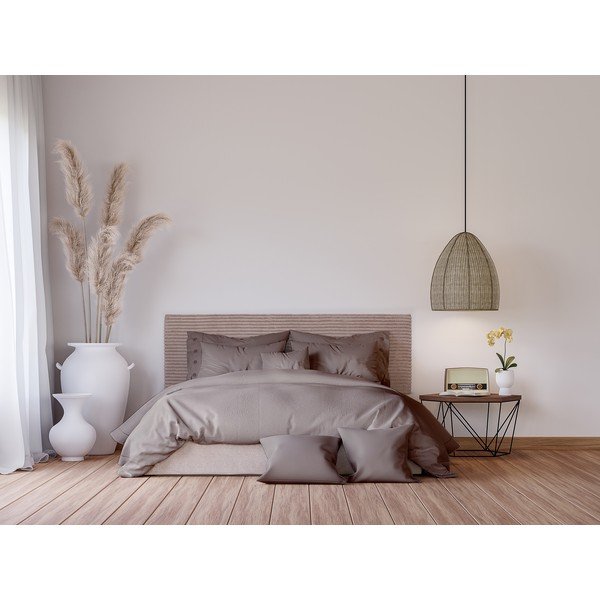 Bēšs polsterēts gultas galvgalis 165x52 cm Billie – Really Nice Things-image-3