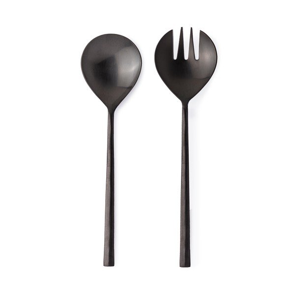 Nerūsējošā tērauda galda piederumi salātiem (2 gab.) Hestia – Bizzotto