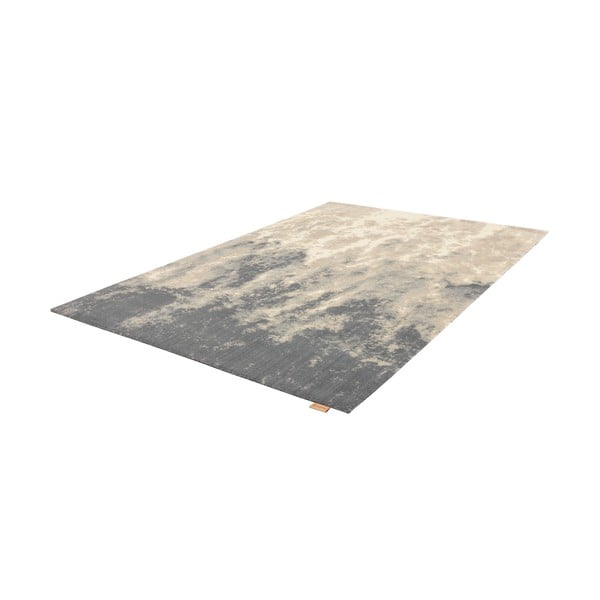 Pelēks/bēšs vilnas paklājs 170x240 cm Niagara graphite – Agnella-image-4