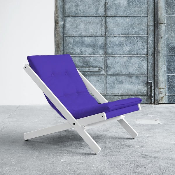 Saliekamais krēsls Karup Boogie White/Violet