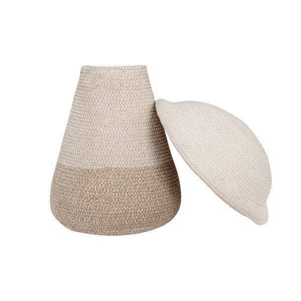 Bēšs tekstila bērnu rotaļlietu grozs ø 33x38 cm Mama Mushroom – Lorena Canals-image-3