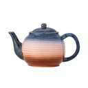 Zila/oranža keramikas tējkanna ar sietiņu 890 ml Tatum – Bloomingville
