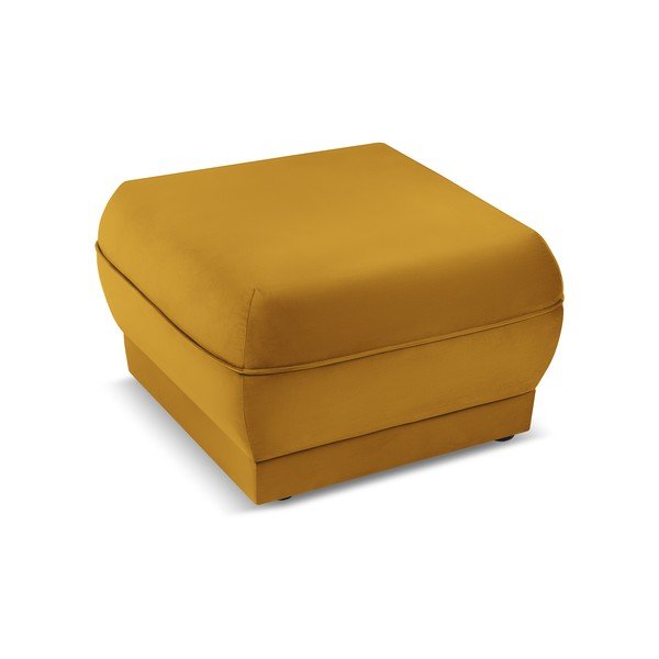 Dzeltens samta pufs Lando – Micadoni Home-image-3
