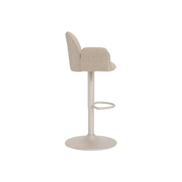 Bēšs polsterēts bāra krēsls (sēdekļa augstums 64 cm) Glenda – Actona-image-3
