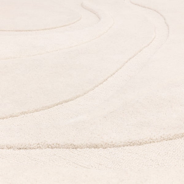Balts vilnas paklājs 160x230 cm Olsen – Asiatic Carpets-image-1