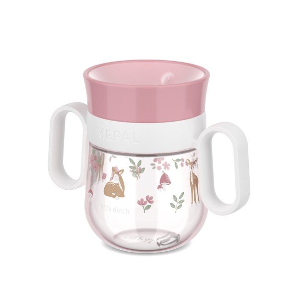 Plastmasas bērnu pusdienu komplekts (3 gab.) Fairy Garden – Mepal-image-4