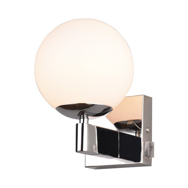 Sudraba krāsas sienas lampa ø 14 cm Kula – Trio