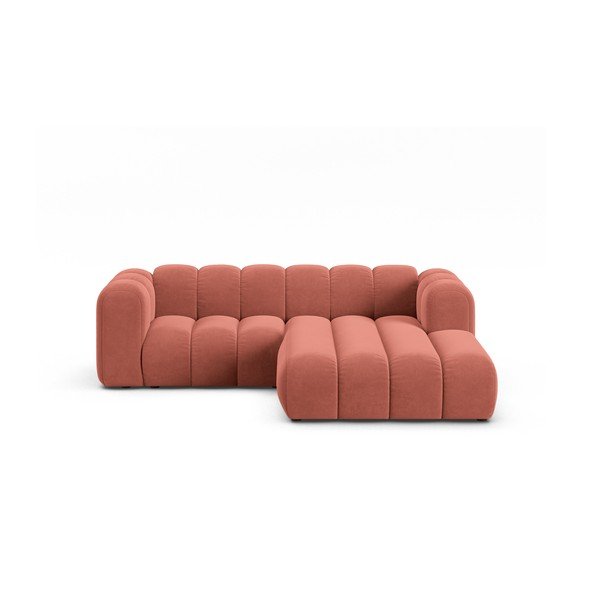 Rozā stūra dīvāns (ar labo stūri) Lupine – Micadoni Home