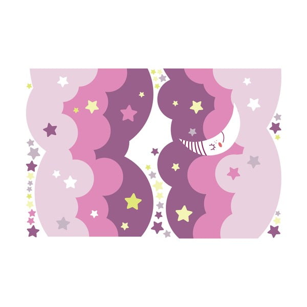 Sienas uzlīme Ambiance Scandinavian Clouds Starry Sky-image-2