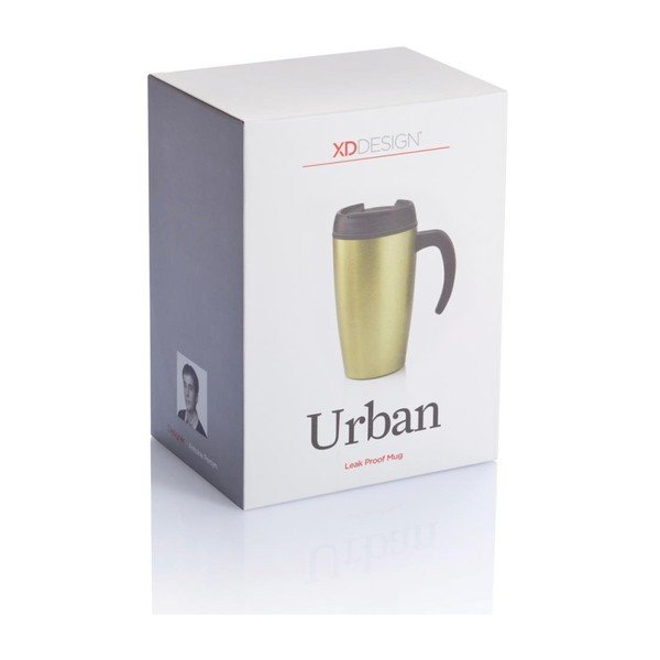 Zaļa termo krūze XD Design Urban, 400 ml-image-1