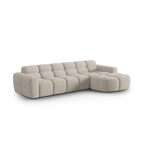 Bēšs stūra dīvāns Lisa – Micadoni Home-image-3