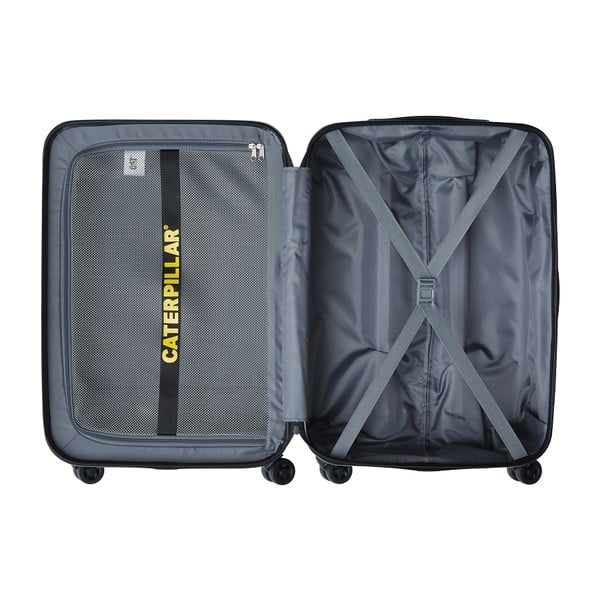 Ceļojumu koferis uz riteņiem S izmērs Industrial Plate – Caterpillar-image-1