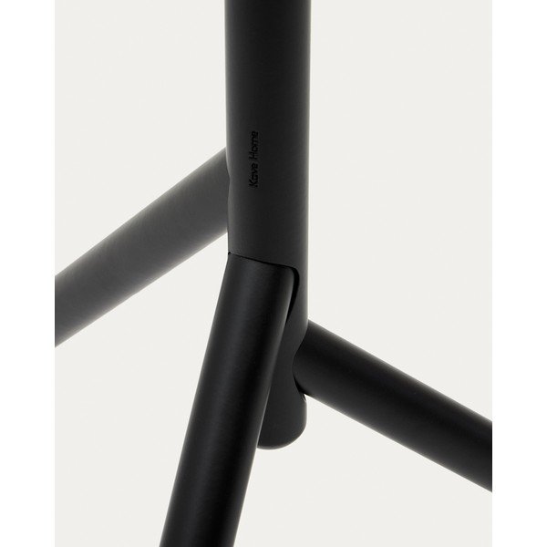 Melns dižskābarža masīvkoka pakaramais 46x170 cm Nadue – Kave Home-image-4