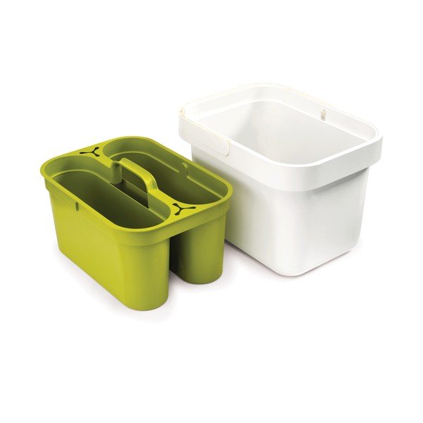 Pelēks spainis tīrīšanas līdzekļiem Joseph Joseph Clean&Store-image-3