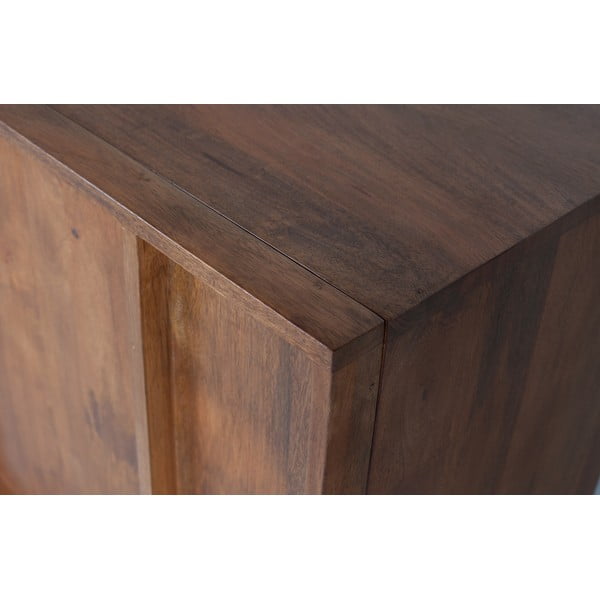 Brūna kumode no mango koka WOOOD Forrest, platums 160 cm-image-3