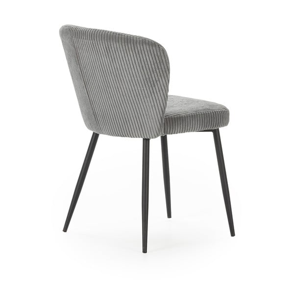 Pelēki velveta pusdienu krēsli (4 gab.) Megan – Marckeric-image-4