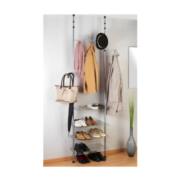 Teleskopiskais drēbju skapja statīvs Wenko Apollon, līdz 300 cm-image-2