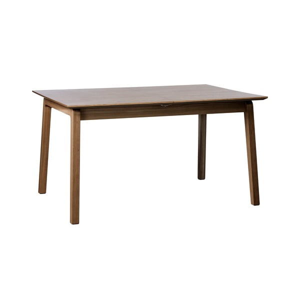 Brūns izvelkams ēdamgalds ar ozolkoka imitācijas galda virsmu 95x200 cm Bari – Unique Furniture-image-2