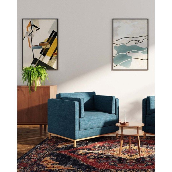 Tumši zils   atpūtas krēsls Celerio – Ame Yens-image-1