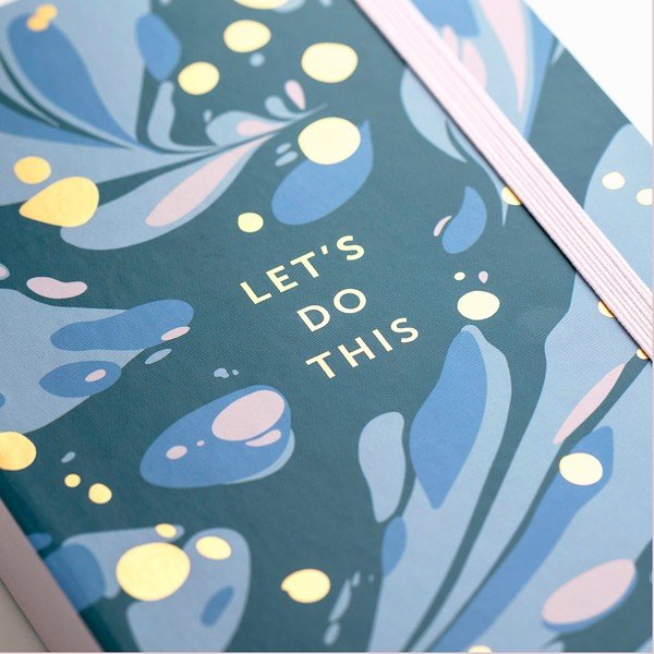 Dienasgrāmata bez datumiem 384 lpp. Pine Marble – Busy B-image-1