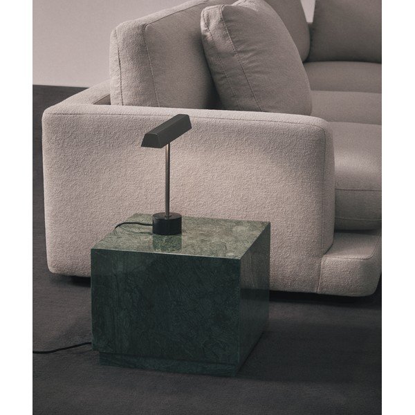 Marmora sānu galdiņš 40x40 cm Sorein – Kave Home-image-1