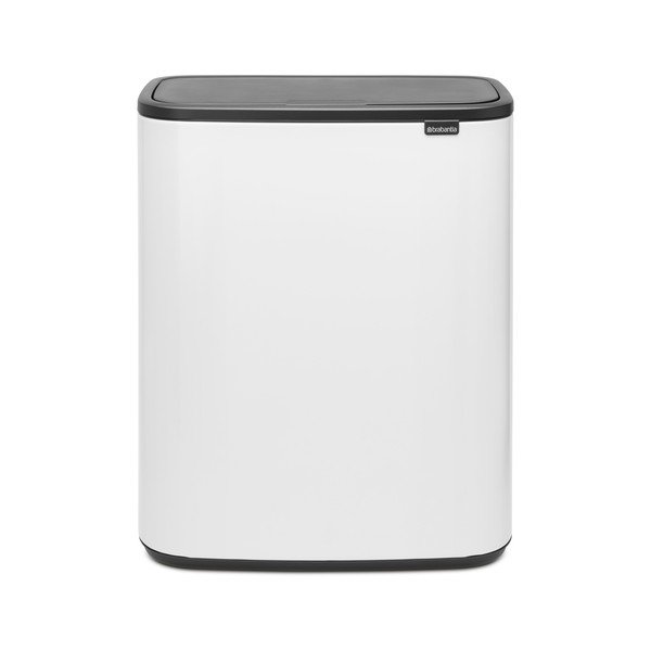 Balta ar pieskārienu atverama atkritumu šķirošanas tērauda tvertne 60 l Bo Touch Bin – Brabantia-image-4