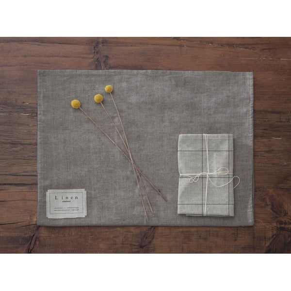 4 lina salvešu komplekts Really Nice Things Blue Lines, 43 x 43 cm-image-3