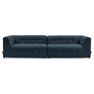 Tumši zils dīvāns 324 cm Kleber - Bobochic Paris
