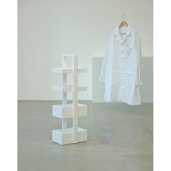 Balts ozolkoka plaukts Wireworks Caddy-image-4
