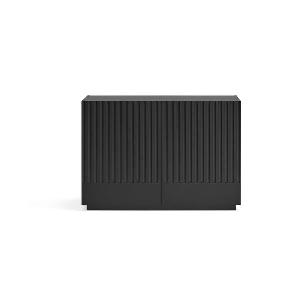 Melna zema kumode 100x70 cm Doric – Teulat