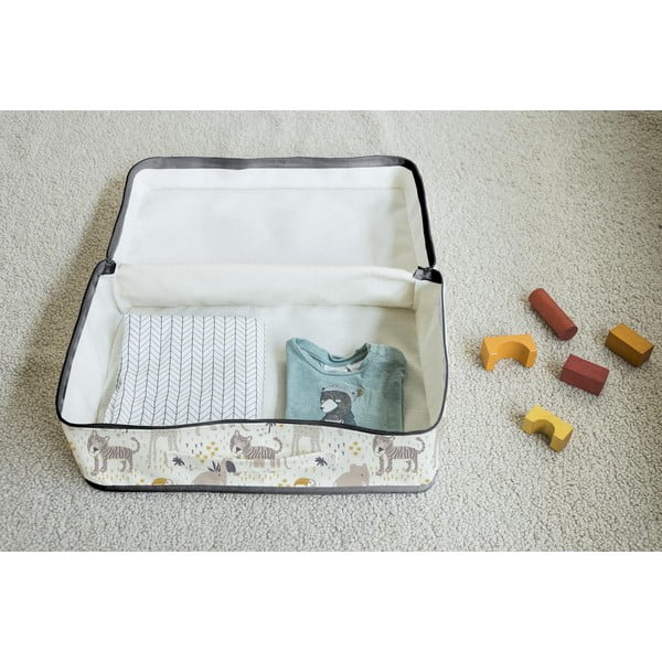 Tekstila uzglabāšanas kaste zem gultas Africa – The Wild Hug-image-1