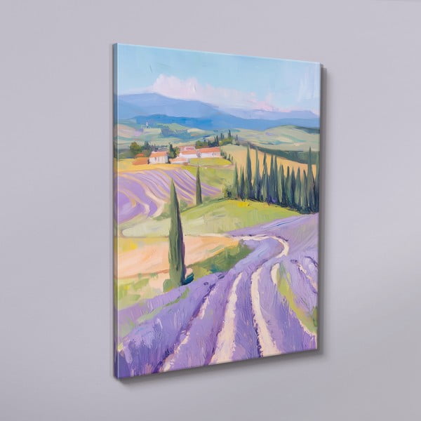 Glezna 70x100 cm Purple Fields – Styler-image-3