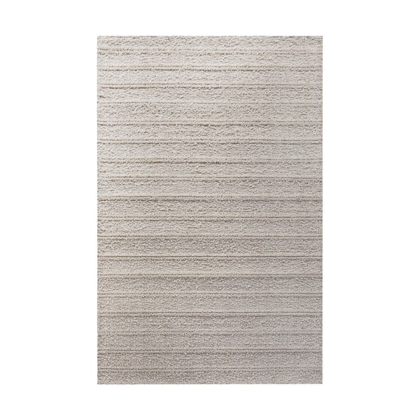 Krēmkrāsas vilnas paklājs 200x300 cm Dehli – House Nordic