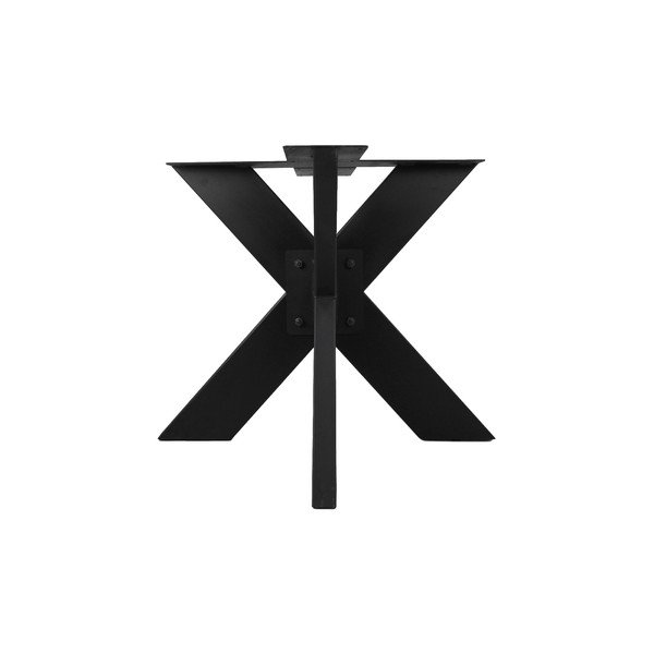 Melna metāla pamatne HMS kolekcijas pusdienu galdam, ⌀ 90 cm-image-1