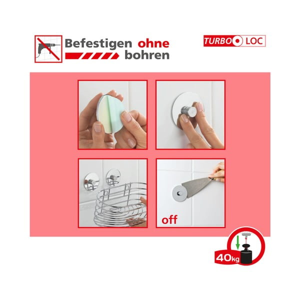 Pašturošs šķidro ziepju turētājs Wenko Quadro-image-3