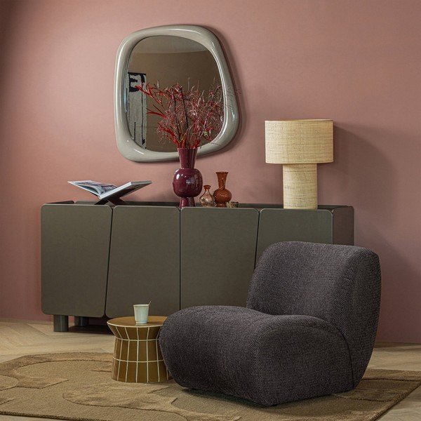 Keramikas apaļš sānu galdiņš ø 38 cm Plu – WOOOD-image-2