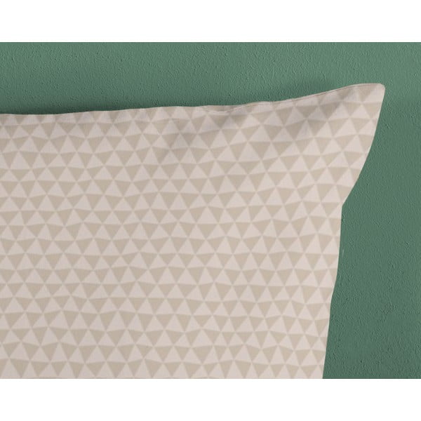 Bēša vienguļamā kokvilnas bērnu gultas veļa 140x200 cm Remi – Good Morning-image-3