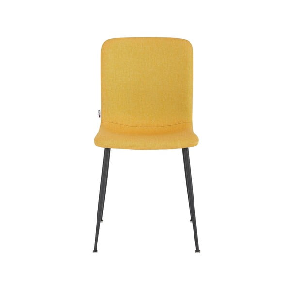 Dzelteni ēdamistabas krēsli (2 gab.) Faye – Støraa-image-1