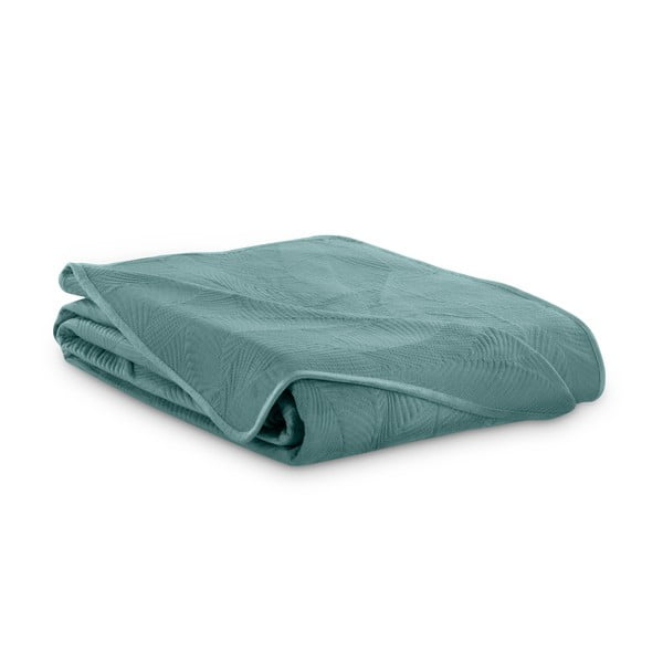 Zaļganzils gultas pārklājs 240x260 cm Palsha – Restilo-image-2