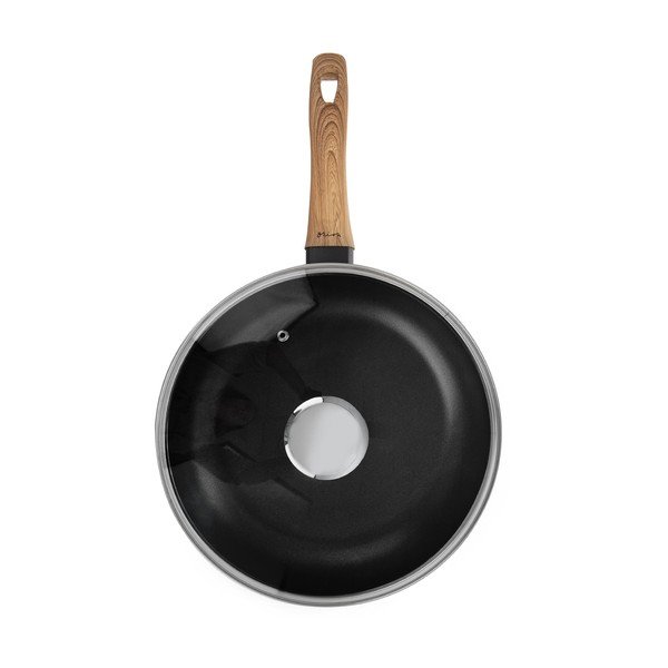 Alumīnija panna ar vāku Orion Grande Wooden, ø 28 cm-image-3